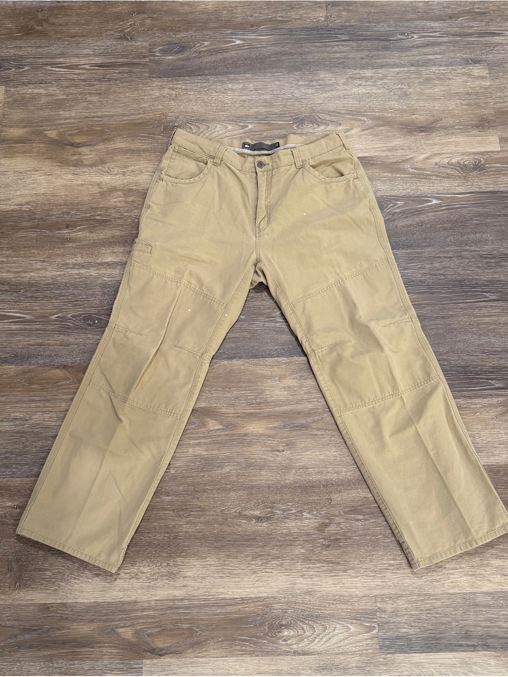 REI Co-op Canvas Double Knee Carpenter Pants - Tan 34x30